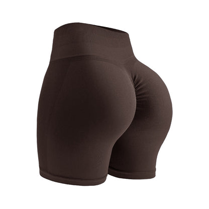 Seamless High Waisted Peach Butt Lifting Yoga Shorts for Gym Running and Everyday Comfort