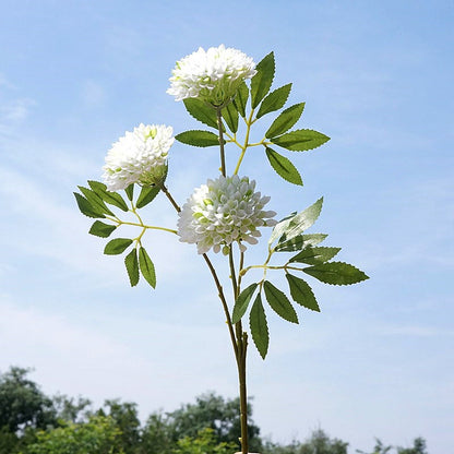 Realistic Faux Flower Honeycomb Fruit Stem Décor - Perfect for Home Accents, Wedding Celebrations, and Stylish Model Room Styling