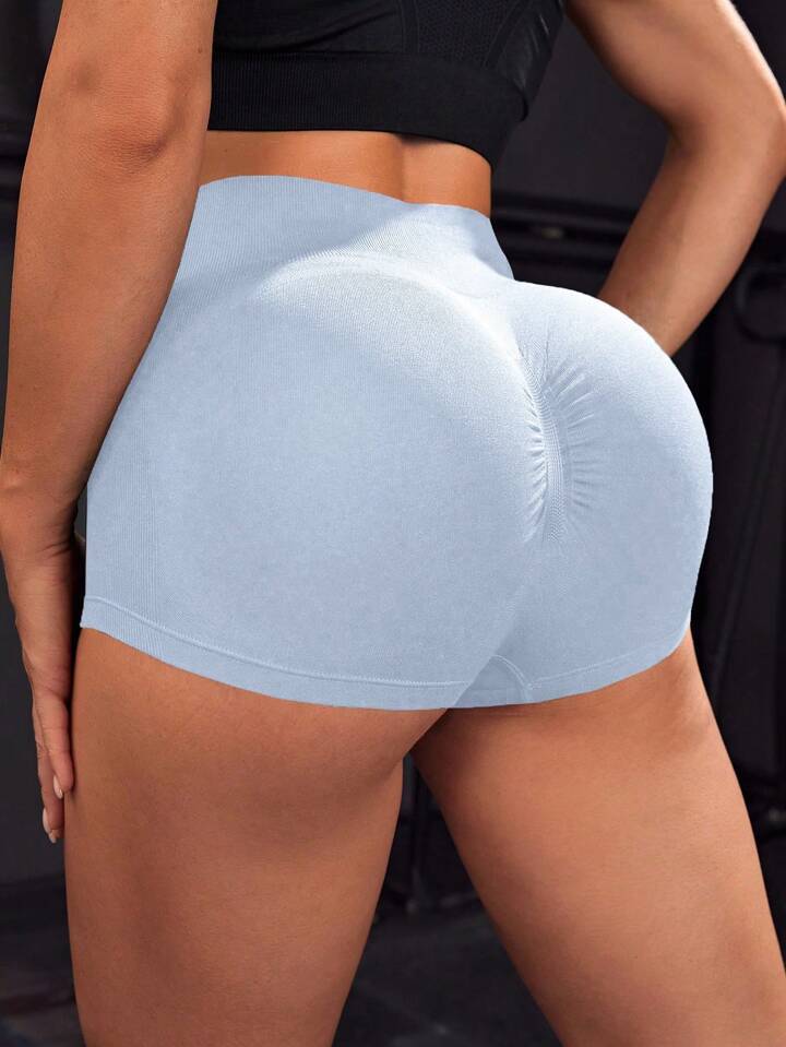 Seamless Peach Butt Shorts 9 Color Options Women s Quick Dry Yoga and Fitness Shorts for Running and Training