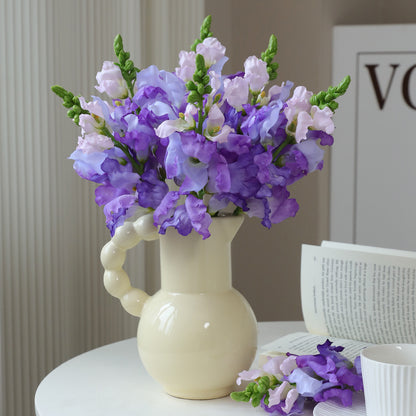 Elegant Purple Hyacinth Artificial Flowers - Luxurious Home Décor for Living Room and Dining Table – Perfect for Indoor and Outdoor Decoration