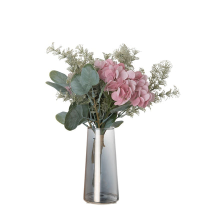 Stunning Artificial Hydrangea Bouquet for Weddings - Elegant Wall Décor and Beautiful Bridal Handheld Floral Arrangement - CF01033