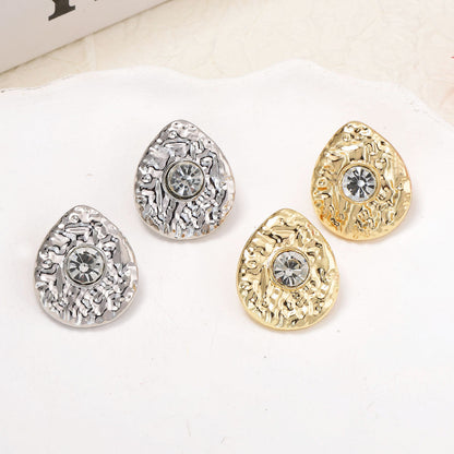 Chic Geometric Alloy Earrings – Exquisite Minimalist Design for Women, Perfect for Any Outfit and Occasion