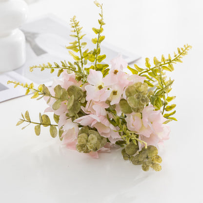 Vibrant Hydrangea Artificial Flowers for Home Decor - Stunning Faux Flower Arrangements Perfect for Living Room, Dining Table Centerpieces, and Elegant Floral Accents