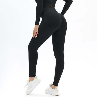 Seamless High Waisted Butt Lifting Sports Leggings for Women Peach Butt Yoga Pants for Gym Workouts Fashionable Activewear