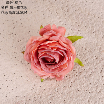 Delicate Artificial Rose Bouquet - Romantic Craftsmanship for Wedding Decor - Lifelike Greenery Faux Flowers - Perfect for Home and Event Decoration (Model MW07302)