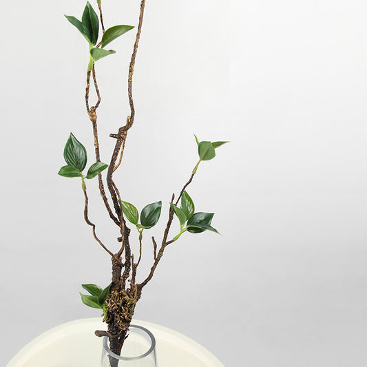 Lifelike Artificial Green Plants - Faux Dried Trees and Branches for Stunning Office Decor | Indoor Decorative Floral Arrangements with Realistic Leaves