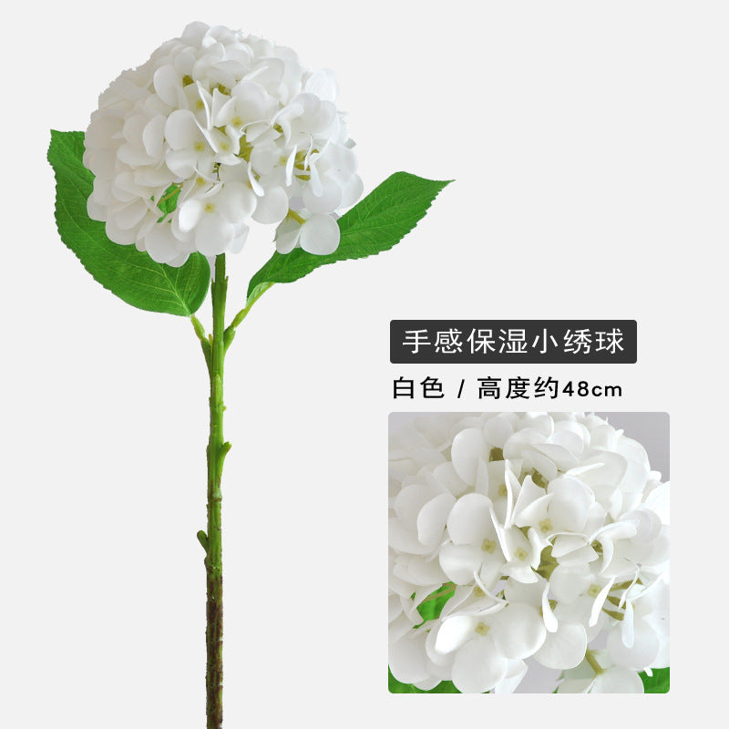 Realistic Hydrating Silk Hydrangea Flower - Perfect for Weddings, Home Decor, and Special Events