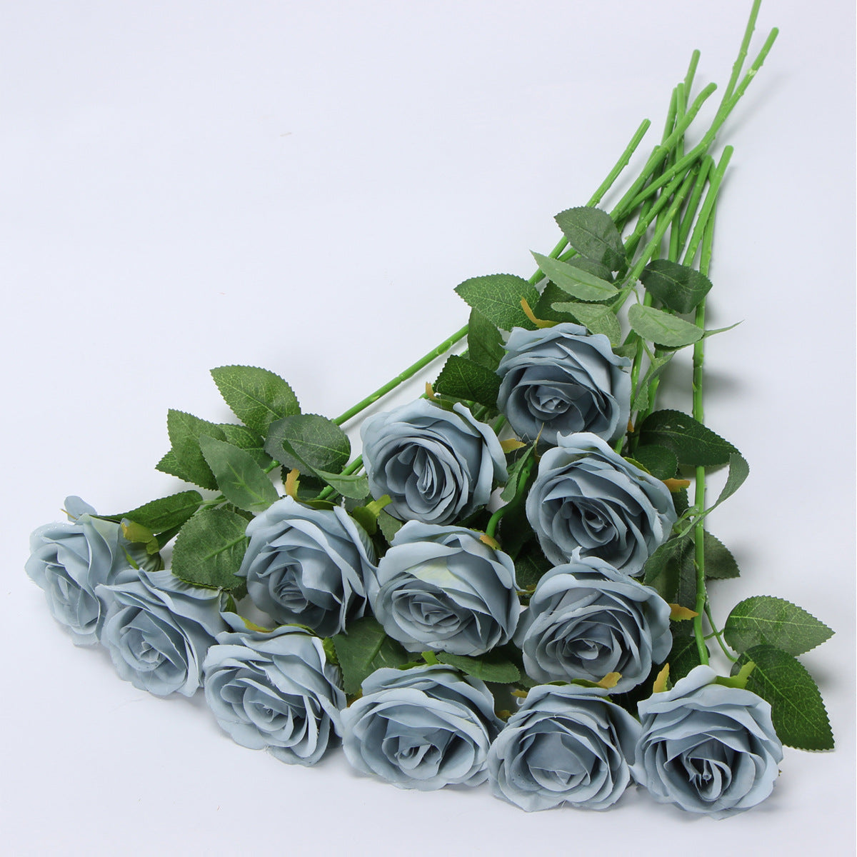 Stunning Faux Rose Bouquet - Elegant Silk Flowers for Home Decor, Wedding Celebrations, and Valentine's Day Gifts - Perfect Decorative Floral Arrangement for Living Room or Table Centerpiece