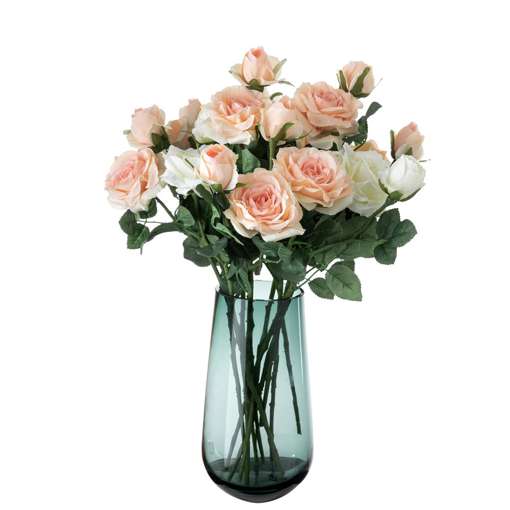 Elegant Artificial Jenny Rose Single Stem for Home Decor - Perfect for Weddings and Special Occasions (GF16042)