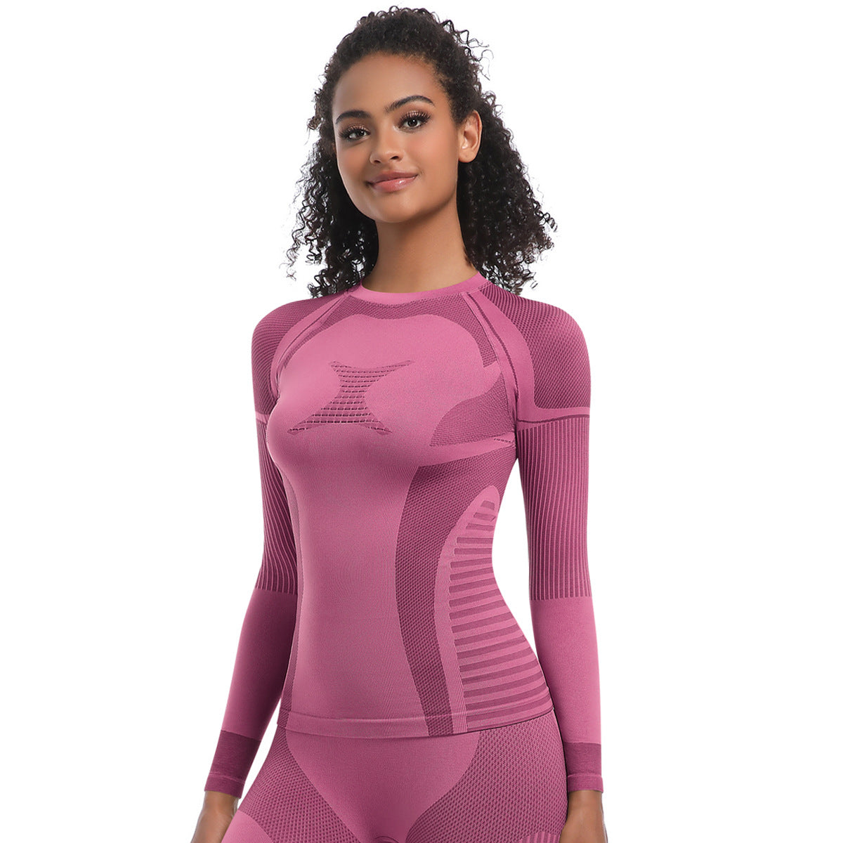 Women's Yoga and Outdoor Sports Compression Bodysuit Versatile for Cycling Skiing Running and Fitness Providing Comfort and Warmth