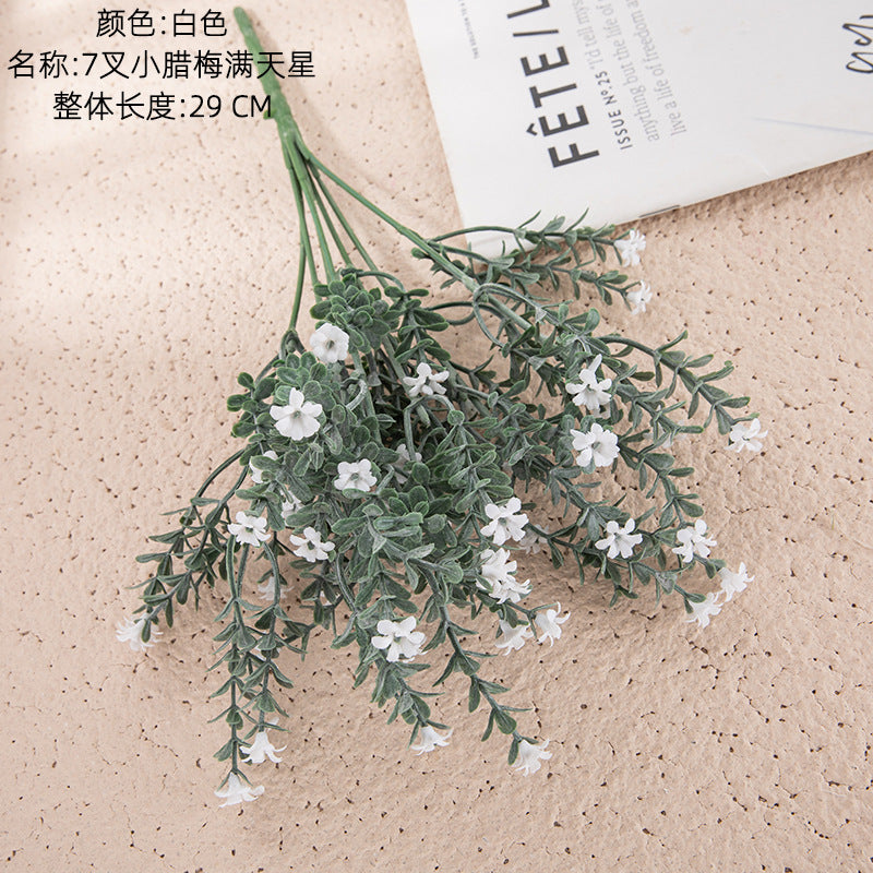 Stunning Faux Flower Starry Sky Plant - Perfect for Weddings & Elegant Home Decor - Trendy INS Style Craft - Model MW05556