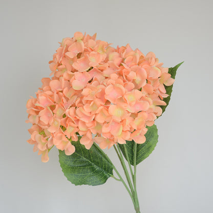 Stunning 5-Head Hydrangea Artificial Silk Flowers - Perfect for Wedding Decorations, Home Decor, and Event Centerpieces