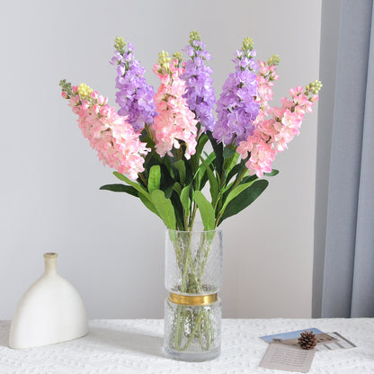 Vibrant Artificial Lavender Flowers for Home and Hotel Décor – Stunning Silk Floral Arrangements for Living Rooms, Bedrooms, and Wedding Decorations