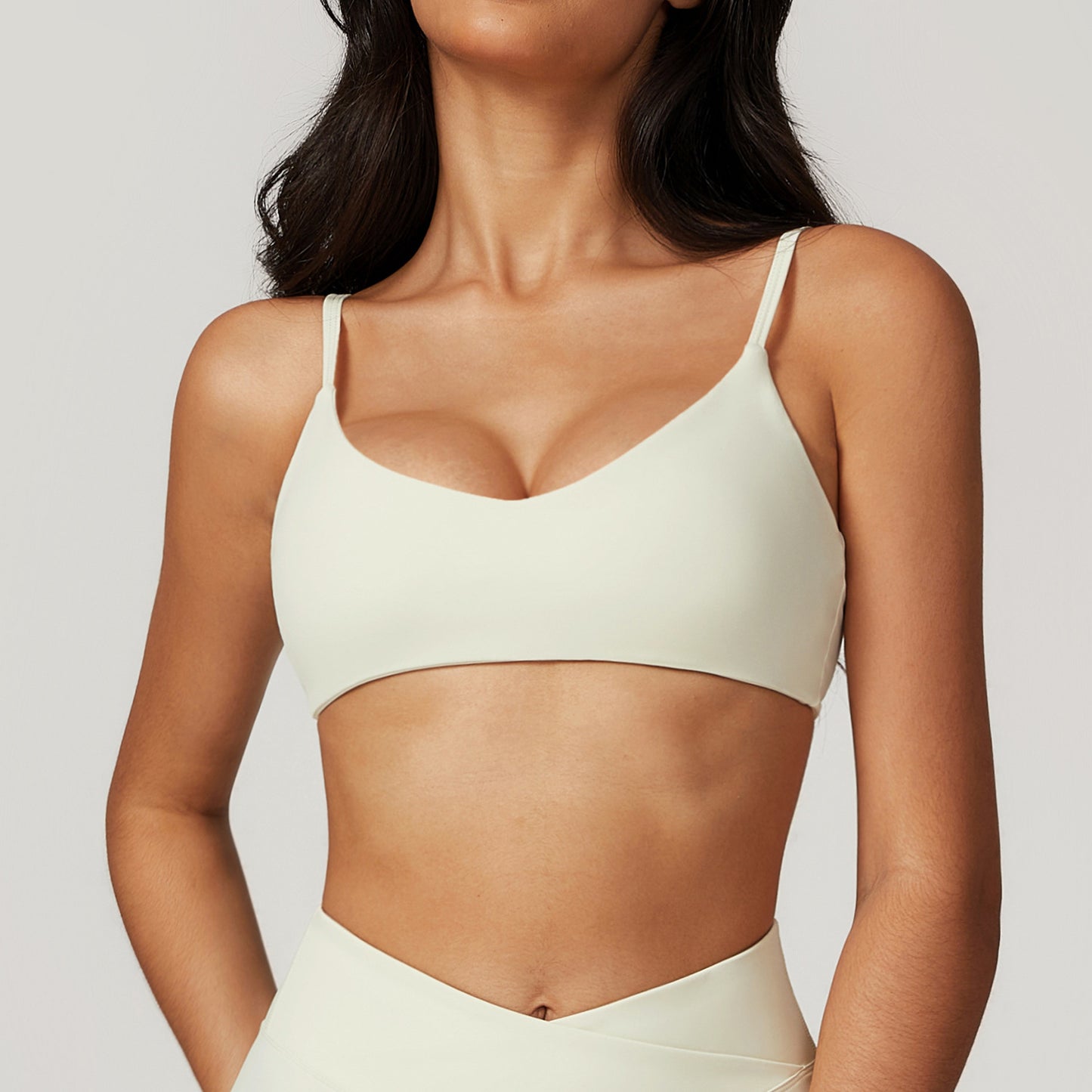 Eco Friendly Quick Dry Yoga Sports Bra with Back Design for Running Fitness and Everyday Wear Model 8799