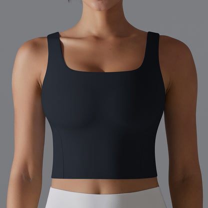 High Performance Compression Fit Yoga Sports Bra with Built in Supportive Cup for Intense Workouts and Running Back Design for Enhanced Comfort and Coverage