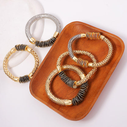 Stylish and Unique Alloy Bracelet Set for Women – Elevate Any Outfit with High-Quality, Trendy Accessories