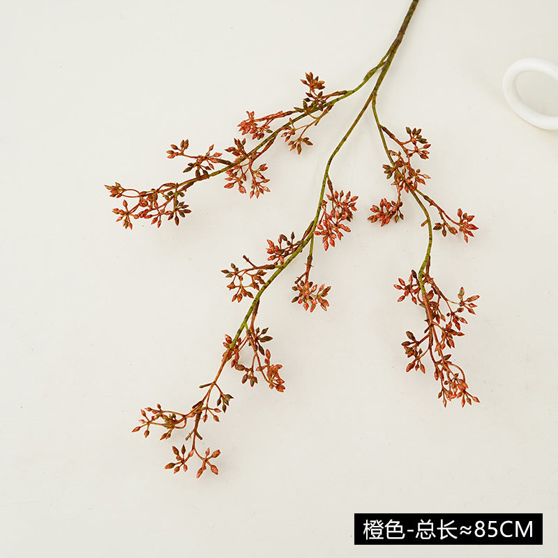 Elegant Faux Eucalyptus Stem Decor for Home Dining Tables - Perfect for Wedding Decor, Photography Props, and Stylish Greenery Arrangements