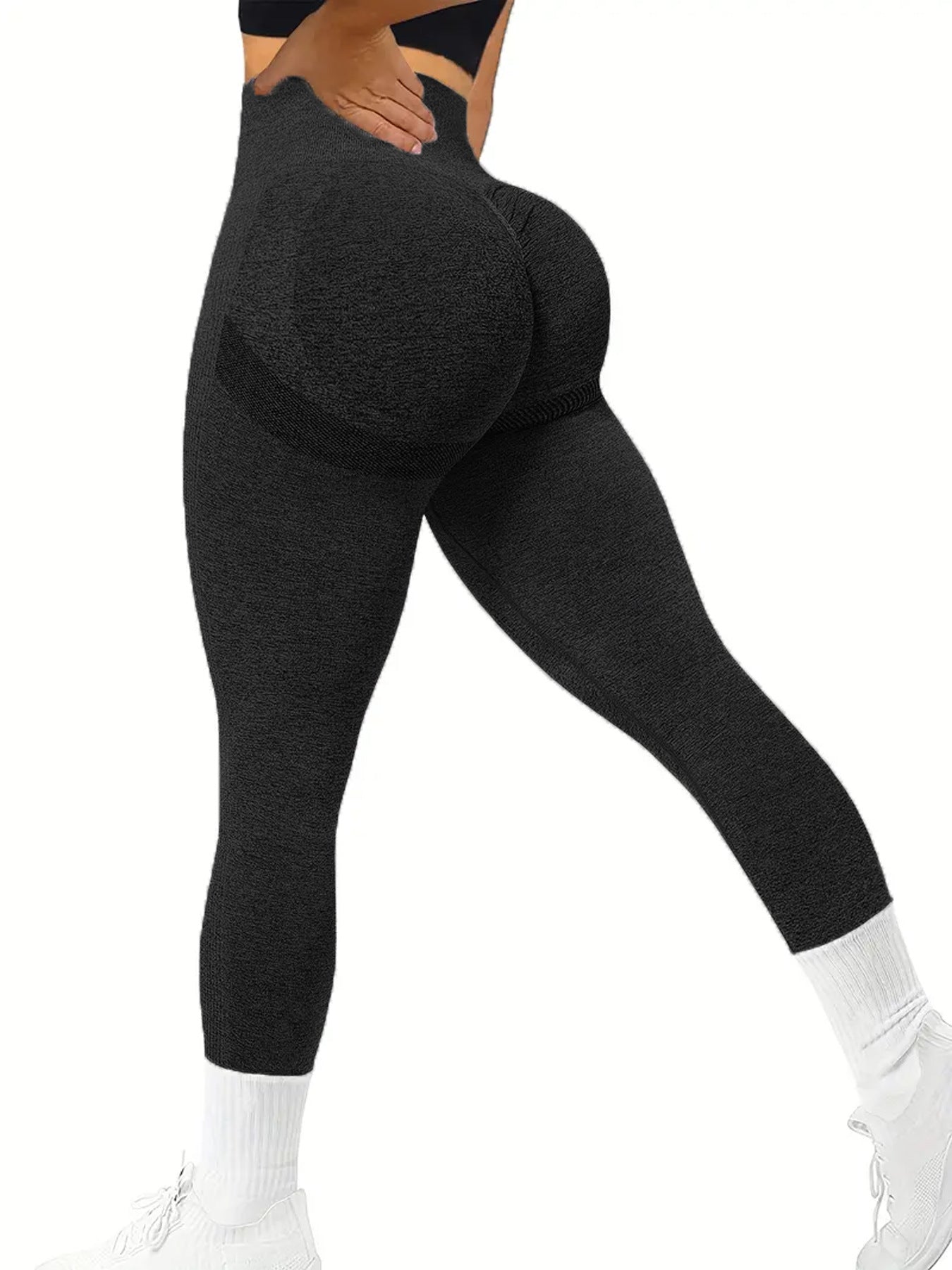 High Waisted Yoga Pants for Women Tummy Control Butt Lift Workout Leggings for Running Training and Casual Wear