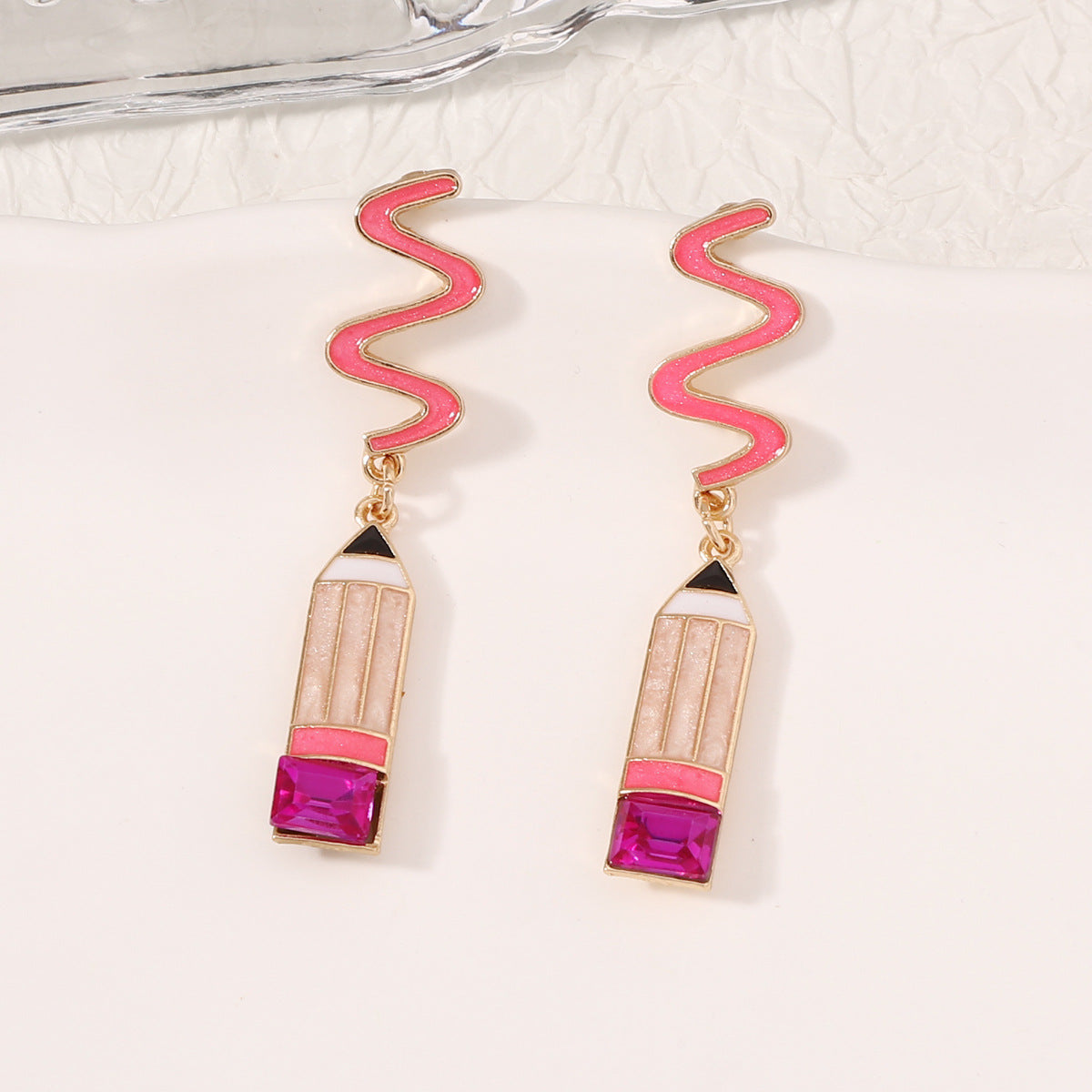 Stylish Back-to-School Accessories: Versatile Pencil Earrings for Women – Perfect for Every Outfit!