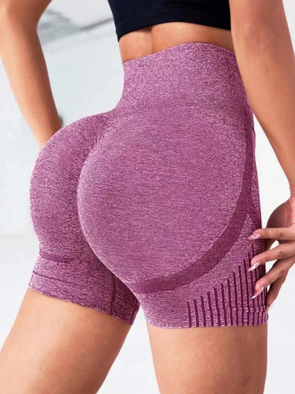 High Waisted Seamless Peach Butt Yoga Pants for Women High Intensity Quick Dry Workout Shorts with No Show Design for Comfort and Flexibility