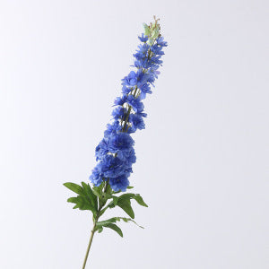 Lifelike Hyacinth Wedding Aisle Decorations - Stunning Faux Violet Delphiniums for Photography and Event Styling