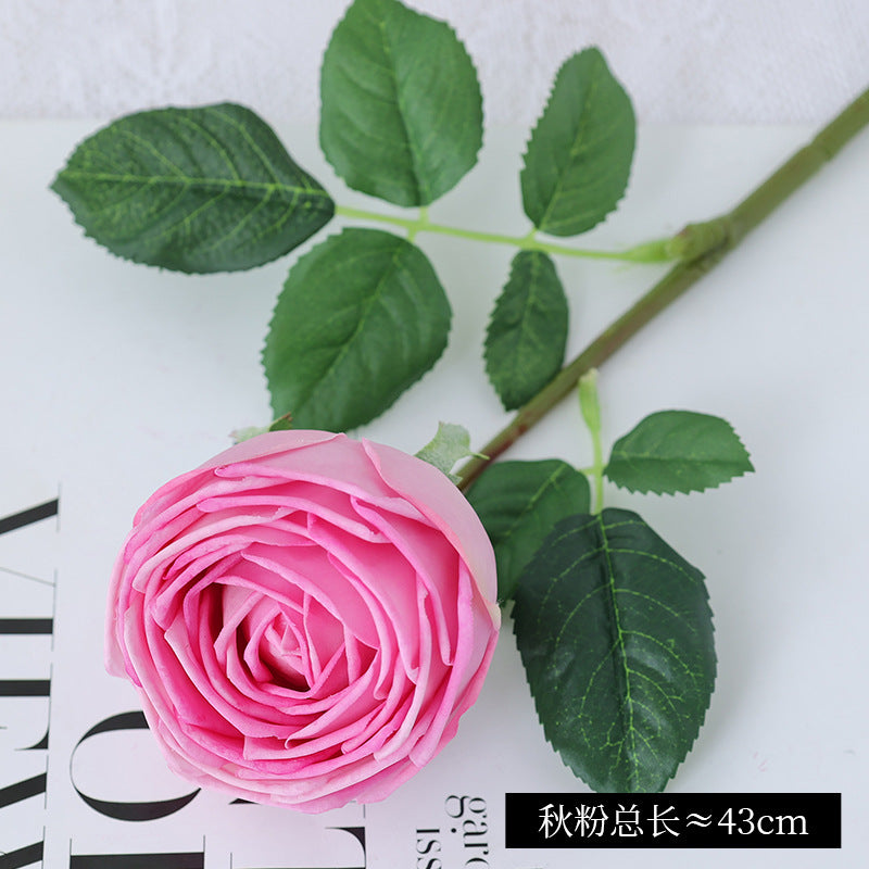 Luxury Lifelike Moisturizing Rose Flower - Stunning Home Decor and Wedding Decoration – Long-lasting Hydrating Tea Rose Replica for Elegant Touch