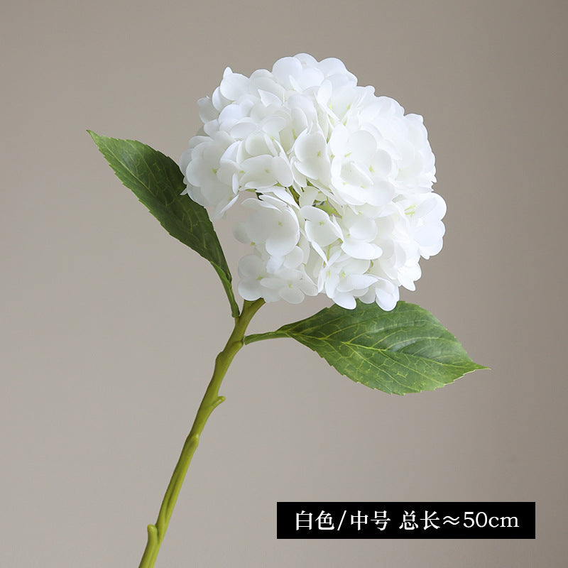 Lifelike 3D Touch Hydrating Hydrangea - Stunning Artificial Flower for Hotel Decor, Wedding Arrangements, and Event Styling