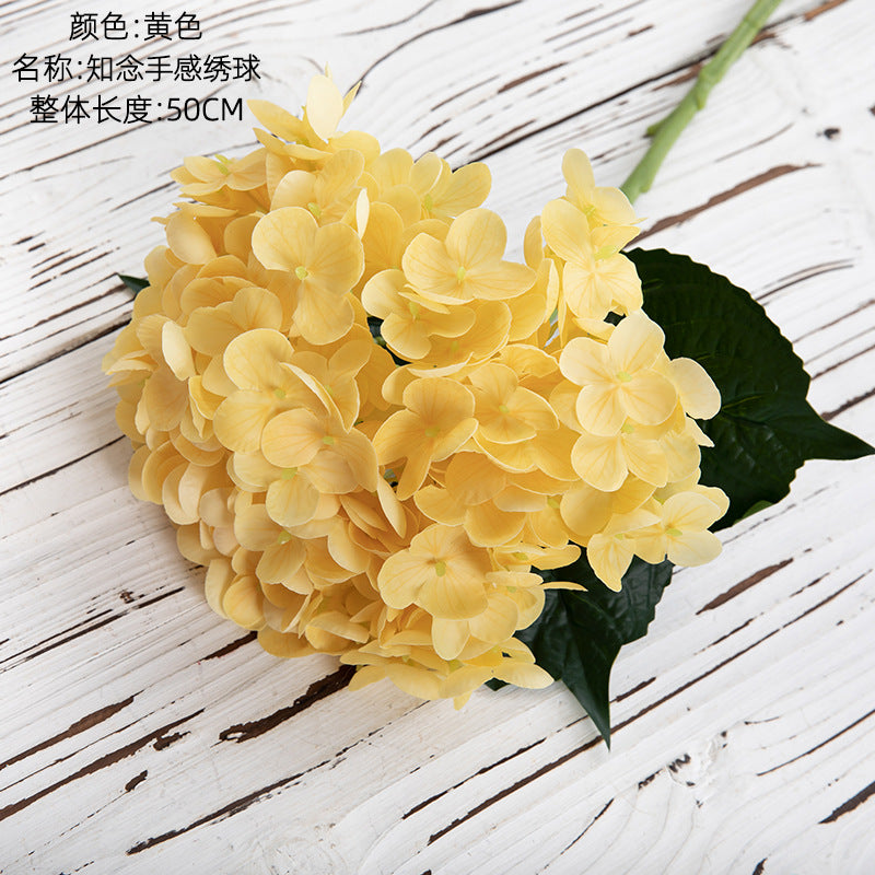 Realistic Hydrangea Floral Arrangement for Home Décor - Perfect for Weddings & Events,  Quality Faux Flowers with a Soft Touch (Model MW96001)