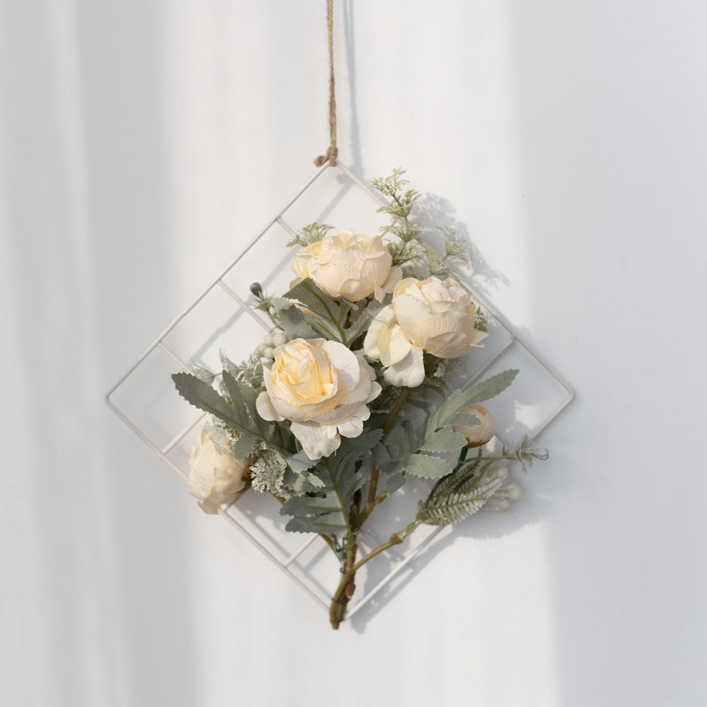 Elegant Faux Rose Bouquet for Weddings - Timeless Floral Decor - Perfect for Home, Events, and Celebrations