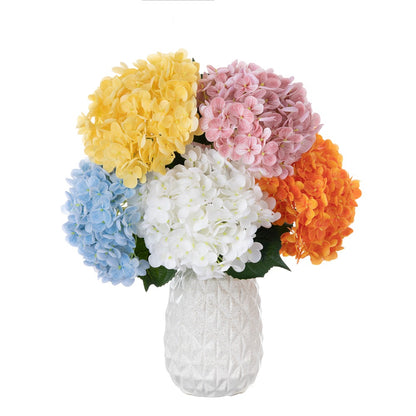 Realistic Hydrangea Floral Arrangement for Home Décor - Perfect for Weddings & Events,  Quality Faux Flowers with a Soft Touch (Model MW96001)