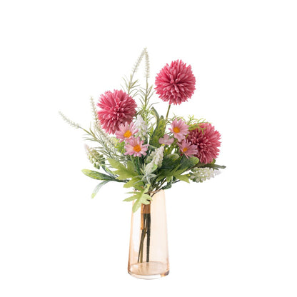 Stunning Dandelion-Inspired Faux Flower Bouquet – Perfect for Home Decor, Weddings, and Wall Art – Rose Design CF01285A