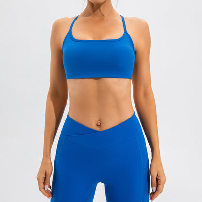 Women's Yoga and Running Activewear Set High Performance Quick Dry Sports Bra and Leggings for Comfort and Flexibility