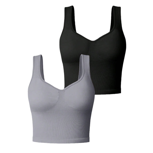 Seamless Sports Bra for Women Shockproof Comfortable and Supportive Outdoor Running and Fitness Yoga Vest