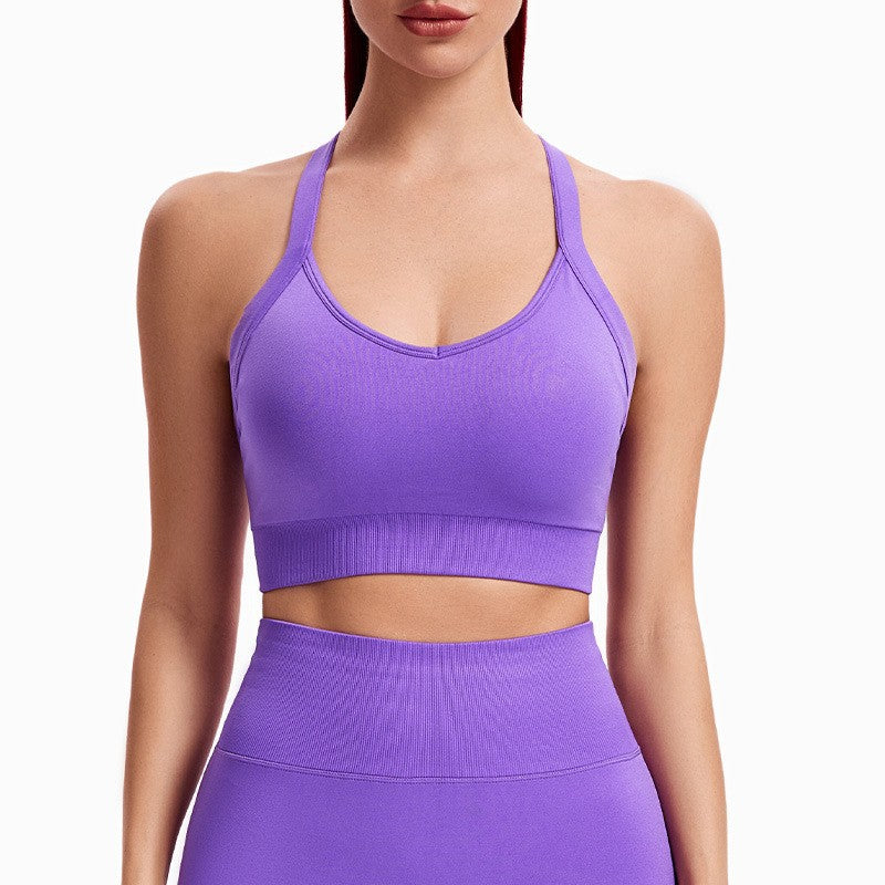 Women's Versatile Sports Bra with Back Design Comfortable Supportive and Ideal for Any Workout