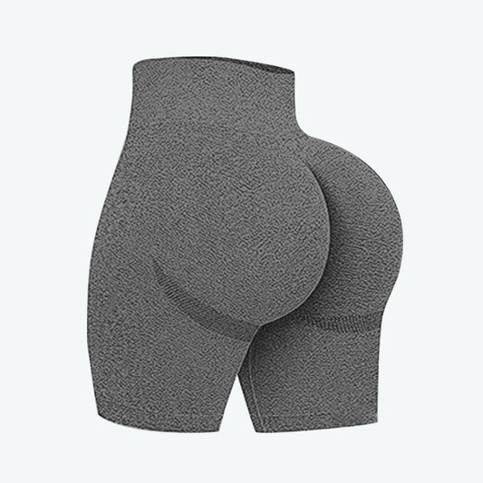 High Waist Smile Face Yoga Shorts for Women Lift and Shape Your Peach Comfortable Workout Shorts for Gym Sports Everyday Wear