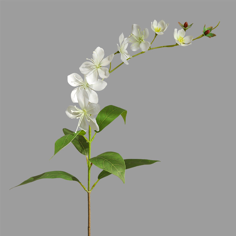 Luxurious Faux Jasmine Flowers for Home Décor - Elegant Indoor Decoration for Living Room & Dining Table - Creative Floral Display Piece