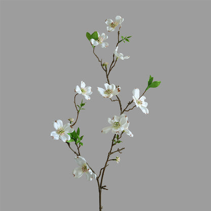 Lifelike Long-Stemmed Faux Flower Arrangement - Elegant Decor for Home, Airbnb, and Rustic Settings