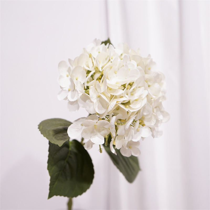 Lifelike Hydrangea Flower Arrangement - Soft Touch Moisturizing Faux Floral Decor for Living Room, Dining Table Centerpiece, Home Decoration, and Wedding Celebrations