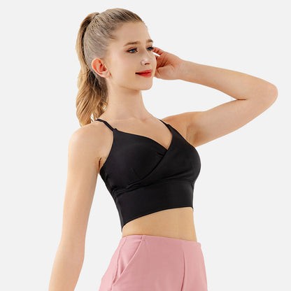 Women's Versatile Sports Bra with Back Design Comfortable Supportive and Ideal for Any Workout