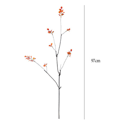 Realistic Mini Autumn Leaves and Long Branches - Versatile Spring Rain Decor for Weddings, Outdoor Spaces, and Home Entryways