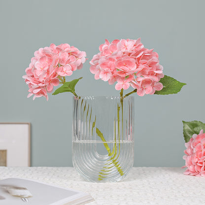 Lifelike Hydrangea Faux Flowers for Home Decor - Realistic Silk Hydrangea Blooms Perfect for Weddings, Events, and Photography Props – Soft Texture and Long-Lasting Beauty