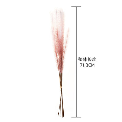 Stunning Faux Pampas Grass Decor - Elegant Ins Style Artificial Flowers for Home and Wedding Decoration | MW09926