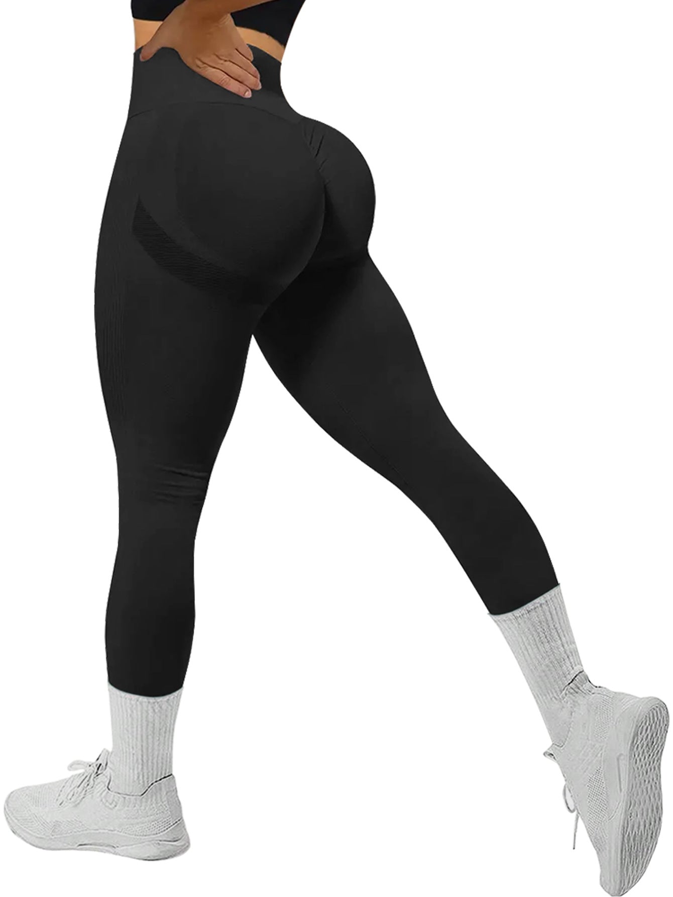 High Waisted Seamless Peach Butt Lift Leggings for Women for Fall and Winter Sports Running Fitness and Yoga