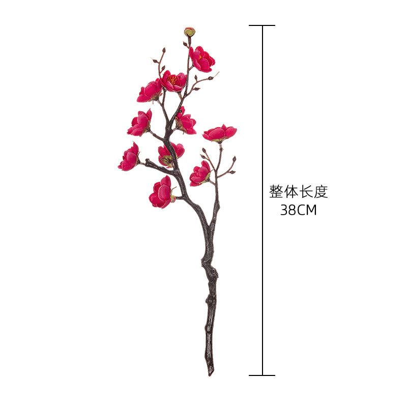 Stunning INS Flower Branch - Realistic Artificial Plum Blossom Greenery for Wedding Decor & Craft Projects | MW36895