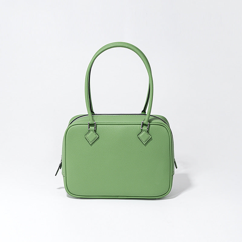 Quality Vintage Style Leather Handbag for Women Chic Retro Pillow Bag for Commuting