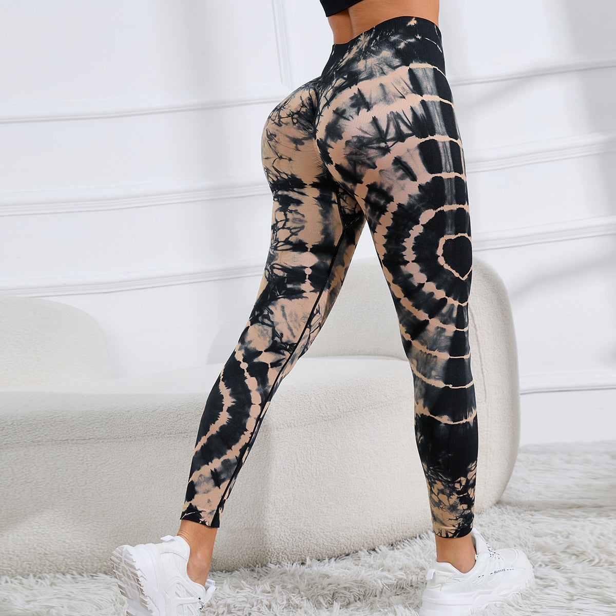 High Waisted Peach Lift Yoga Pants for Women Comfort Compression Workout Leggings for Running Fat Burning and Gym Sessions