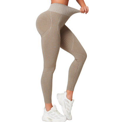 Seamless Peach Butt High Waisted Yoga Pants for Women Quick Dry Comfortable Running Fitness Leggings for Everyday Wear