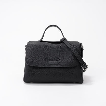 and Versatile Togo Leather Boston Bag Spacious Crossbody and Shoulder Tote for Women Everyday Companion