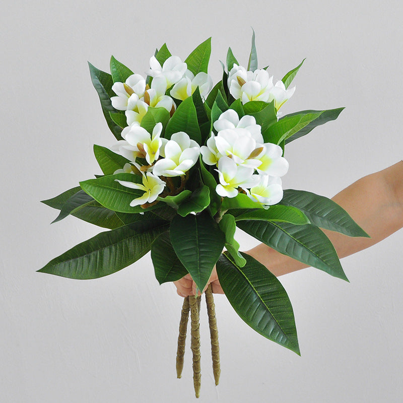 Lifelike Egg Flower Artificial Plant for Home Décor - Stunning Decorative Greenery for Living Room and Garden Landscapes