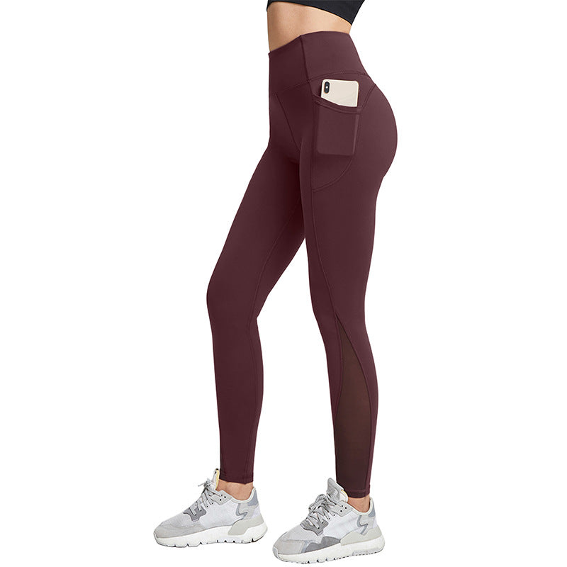 High Waist Tummy Control Shaping Leggings for Women Butt Lifting Comfortable Yoga Pants with Pockets for Gym Fitness Training